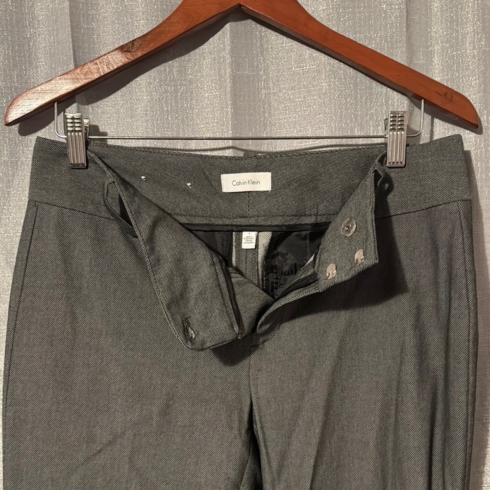 Calvin Klein Gray Dress Pants